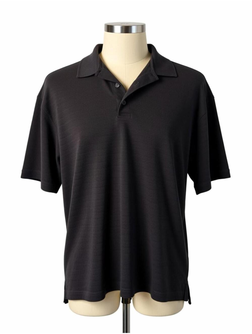 PING Performance Dynamics Black Polo Shirt Large